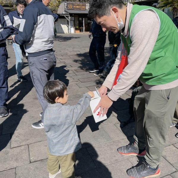 雨降りの後の晴れ間 お掃除画像