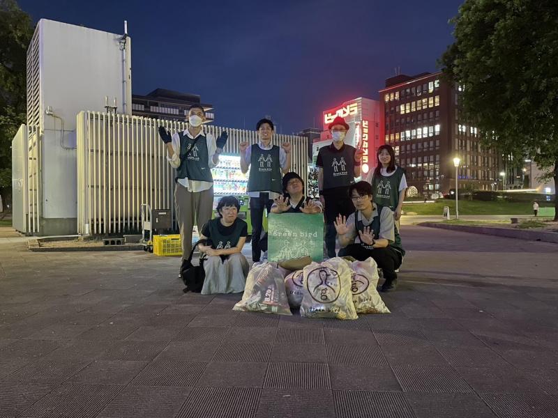 いろいろあって人数すくなめだけど頑張った★夜そうじ画像