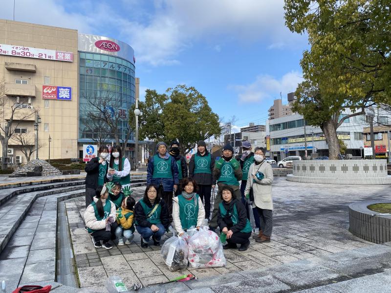 【米子】駅周辺まちなかおそうじ﻿画像