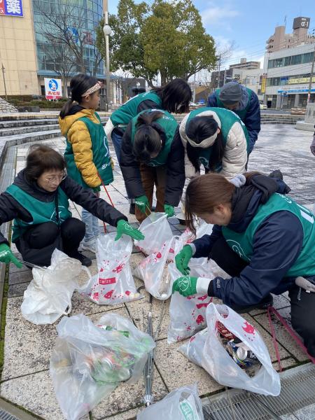 【米子】駅周辺まちなかおそうじ﻿画像