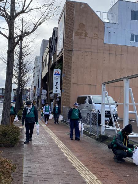 【米子】駅周辺まちなかおそうじ﻿画像