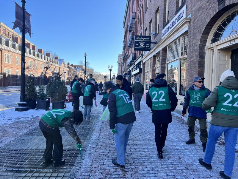 ボストンチーム1月おそうじ画像