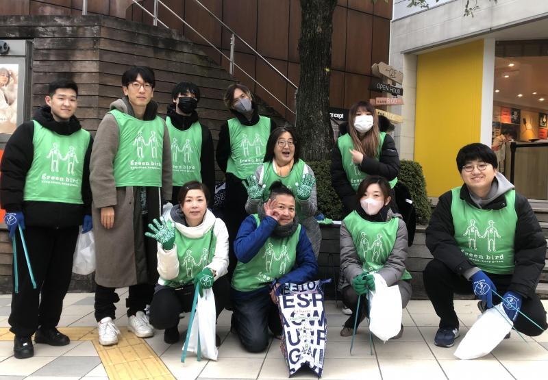 旧山手通り清掃画像