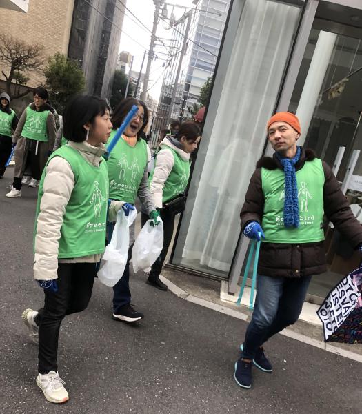 旧山手通り清掃画像