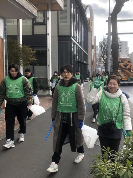 旧山手通り清掃画像