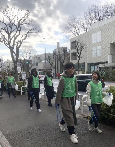 旧山手通り清掃画像