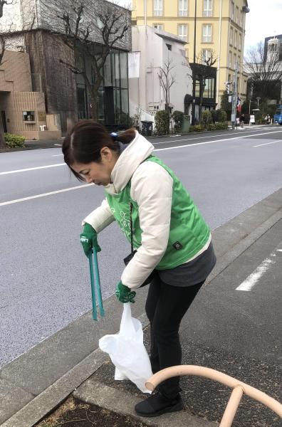 旧山手通り清掃画像