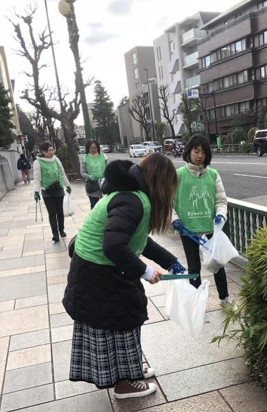 旧山手通り清掃画像