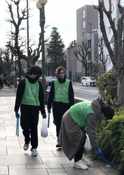 旧山手通り清掃画像