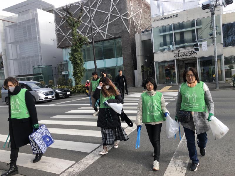 旧山手通り清掃画像