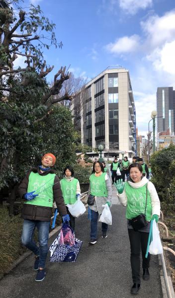 旧山手通り清掃画像