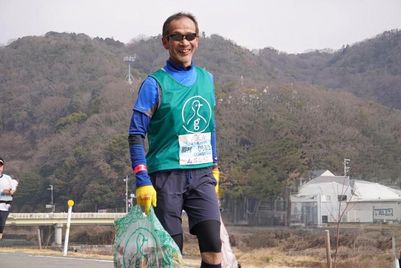 姫路城マラソンおそうじランナー！画像