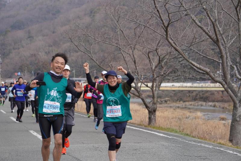姫路城マラソンおそうじランナー！画像