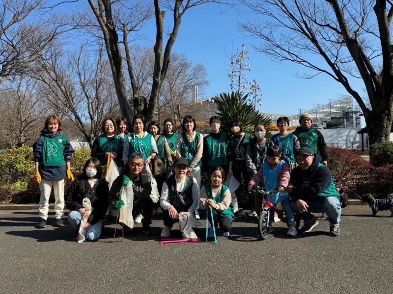 駒沢公園そうじ画像