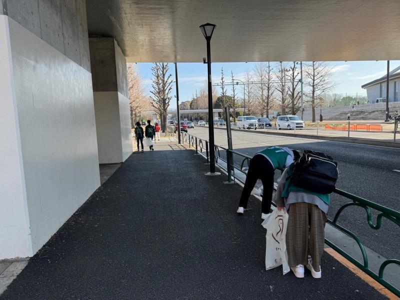 駒沢公園そうじ画像