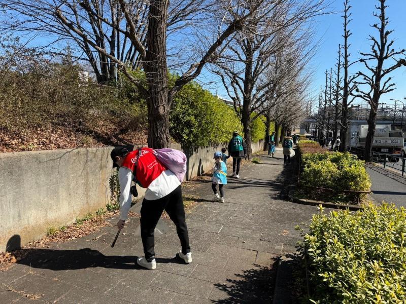 駒沢公園そうじ画像