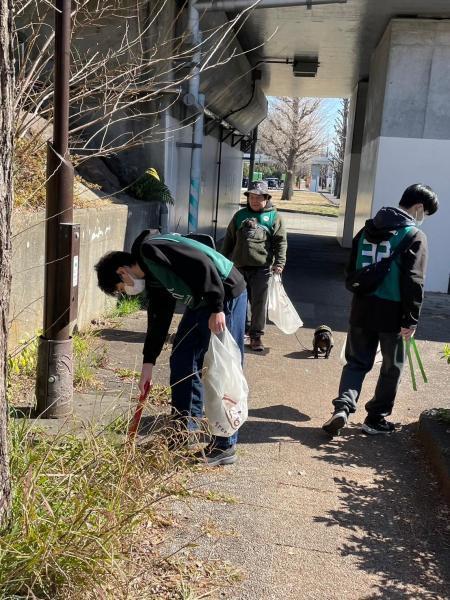 駒沢公園そうじ画像