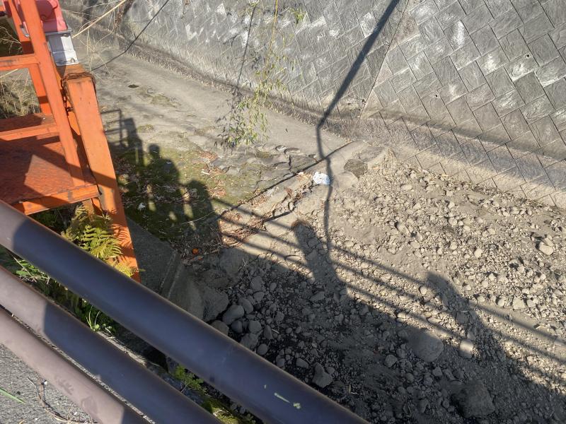 今年度最後の上井手底掃除画像