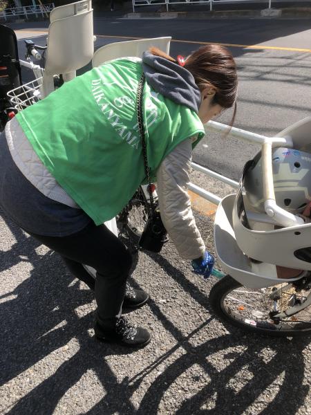 八幡通り清掃画像