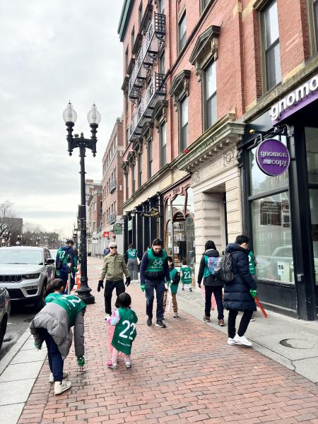 ボストンチーム　2月おそうじ画像