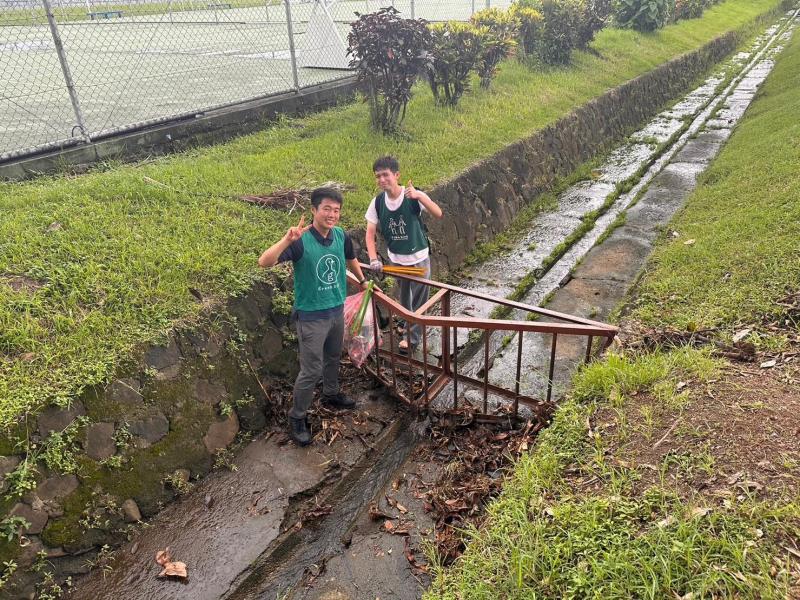 フィジーチーム第三回目『福拾い大作戦』画像
