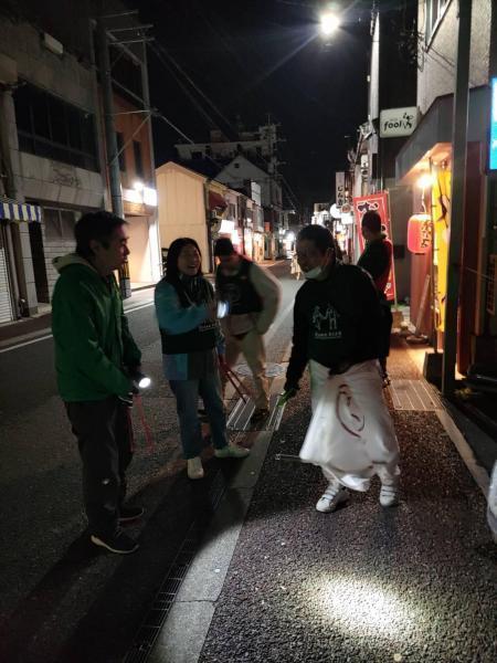 3/20佐賀まちなか夜そうじ画像