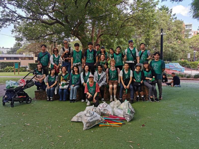 ゴミ拾いをしにチャッツウッドに戻りました！画像