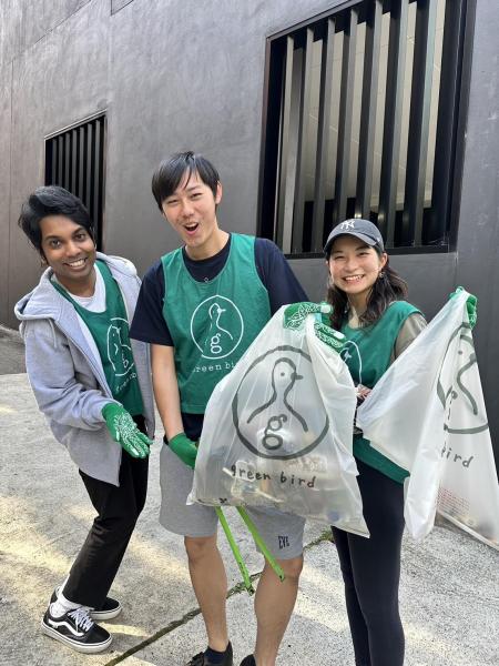 ゴミ拾いをしにチャッツウッドに戻りました！画像