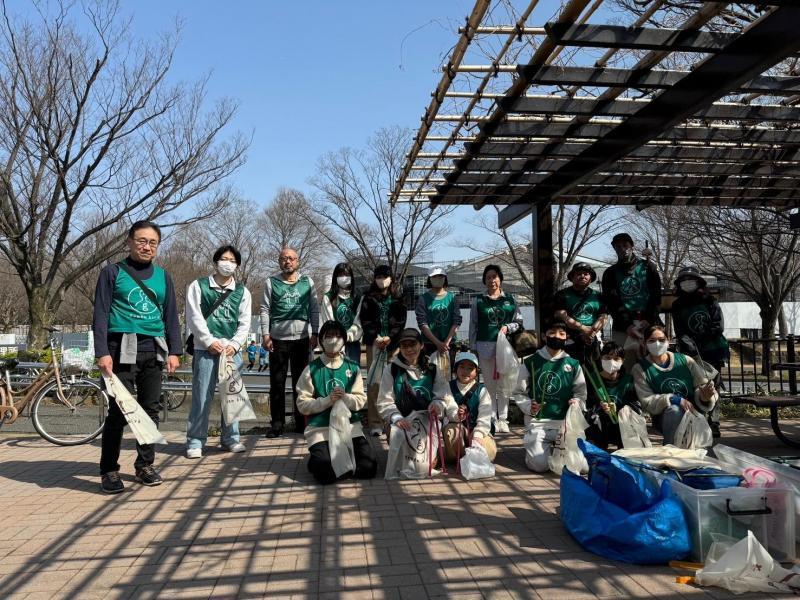 駒沢公園おそうじ画像