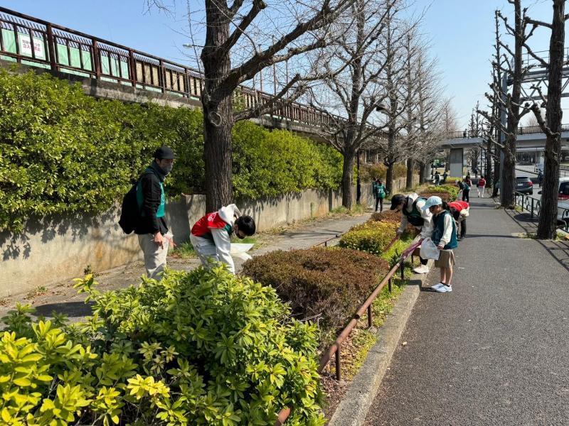 駒沢公園おそうじ画像