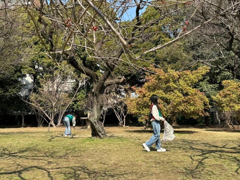 駒沢公園おそうじ画像