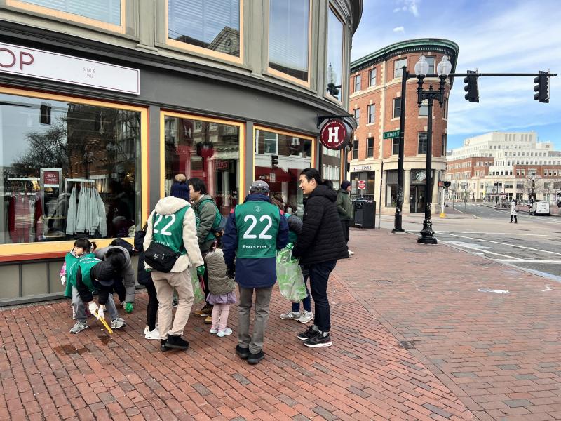 ボストンチーム3月おそうじ画像