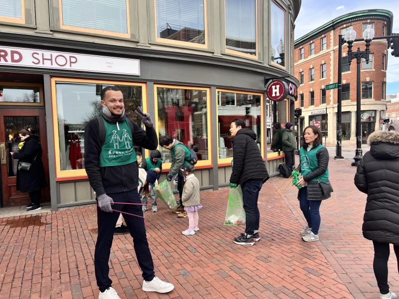 ボストンチーム3月おそうじ画像