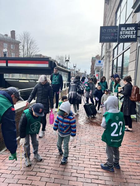 ボストンチーム3月おそうじ画像