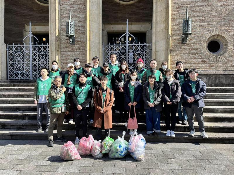 2月の早稲田お掃除画像
