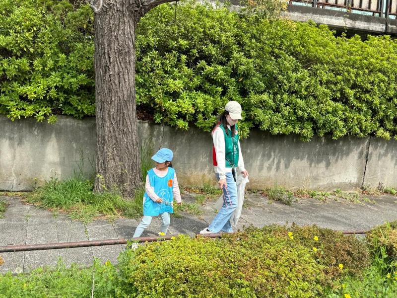 駒沢公園そうじ画像
