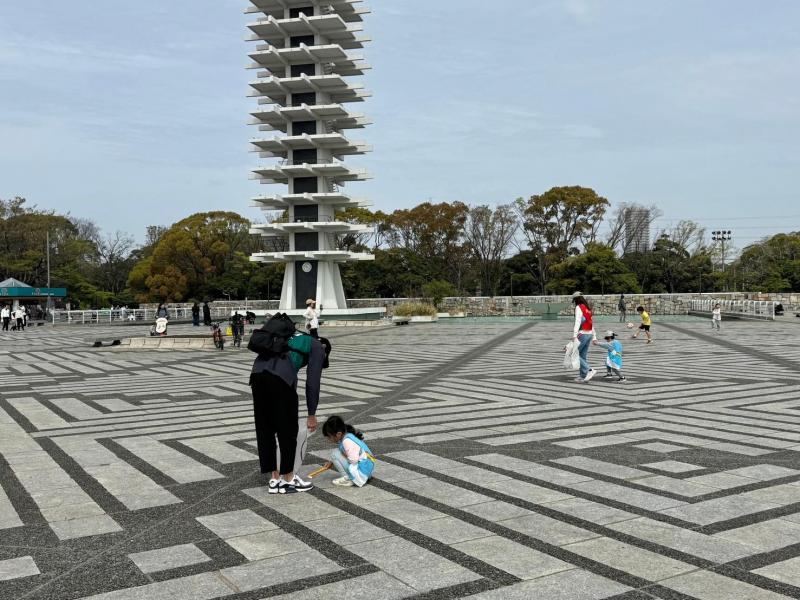 駒沢公園そうじ画像