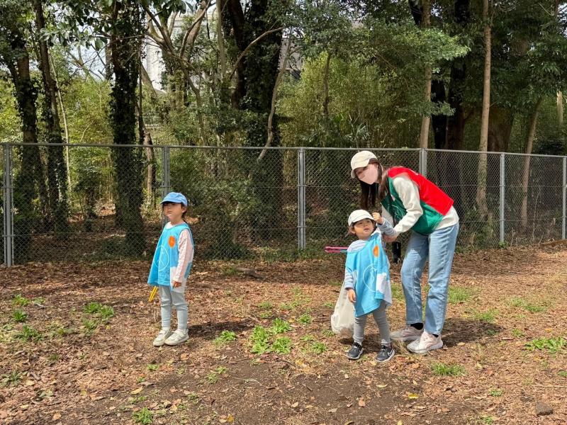 駒沢公園そうじ画像