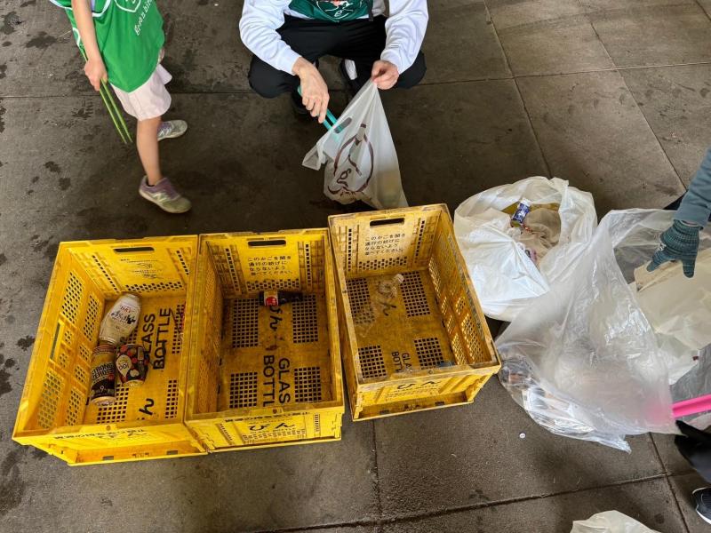 駒沢公園そうじ画像