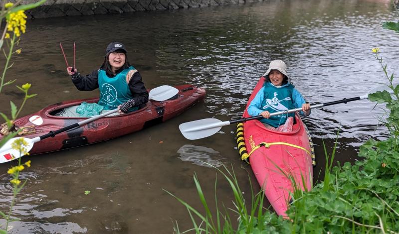 カヌーおそうじ川下り2024画像