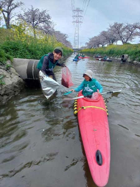 カヌーおそうじ川下り2024画像