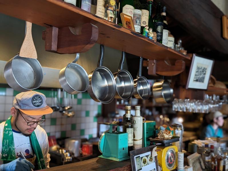 カヌーのあとはカレーとチャイ画像