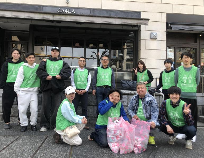 旧山手通り清掃画像