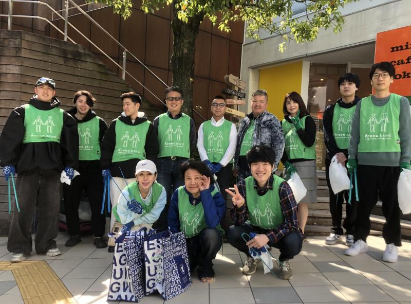 旧山手通り清掃画像