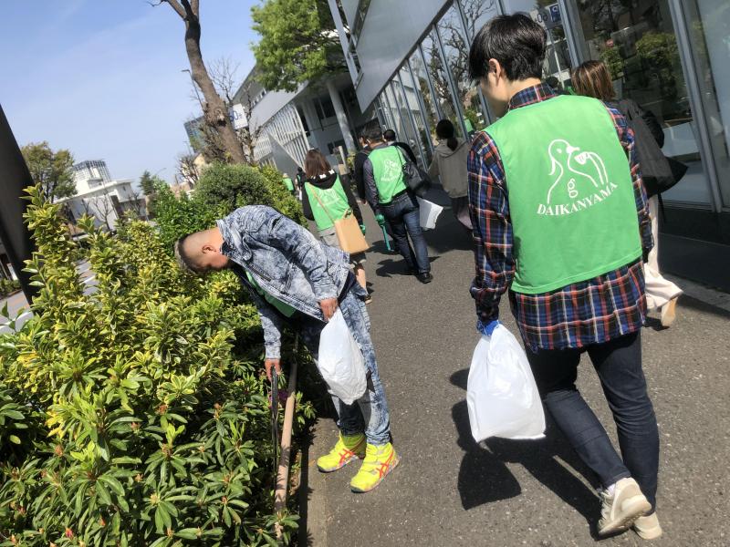 旧山手通り清掃画像