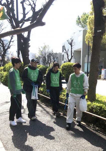 旧山手通り清掃画像