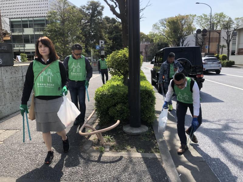 旧山手通り清掃画像