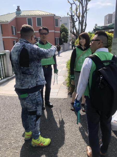 旧山手通り清掃画像