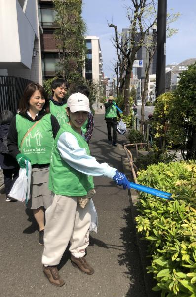 旧山手通り清掃画像