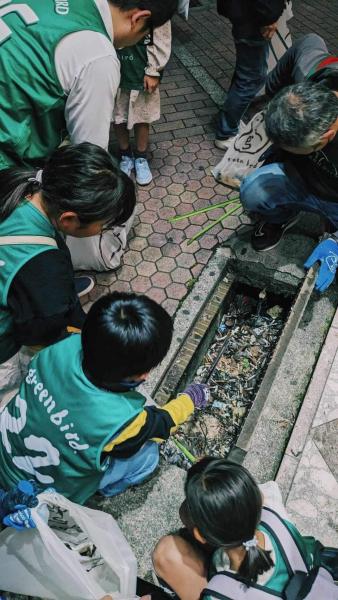 グリーンバート福田理事コラボ大牟田お掃除画像